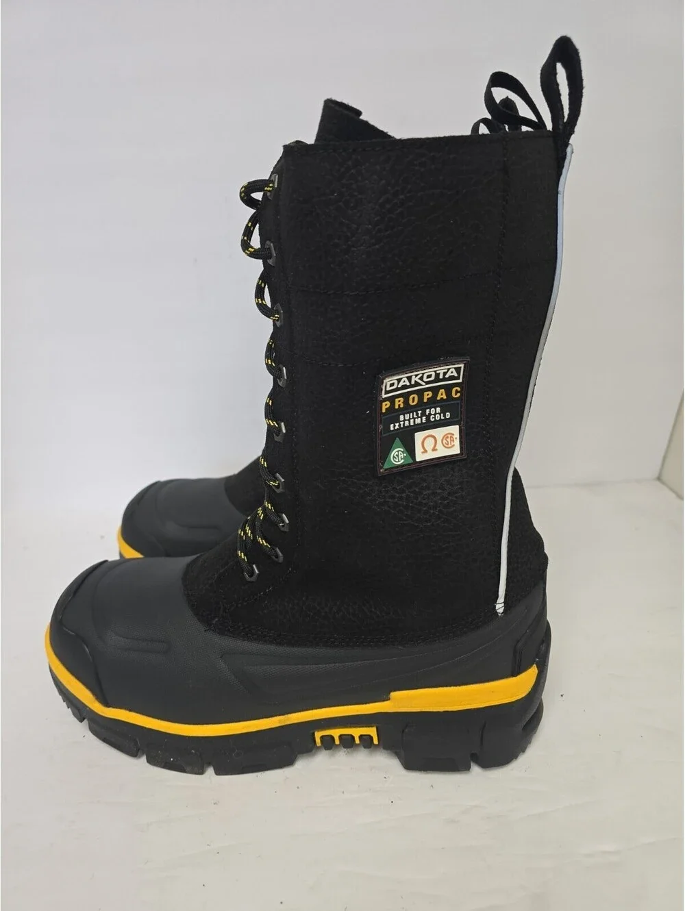 Dakota Men's 8527 Steel Toe Steel Plate ICEFX® Leather Winter Boots Size 8M